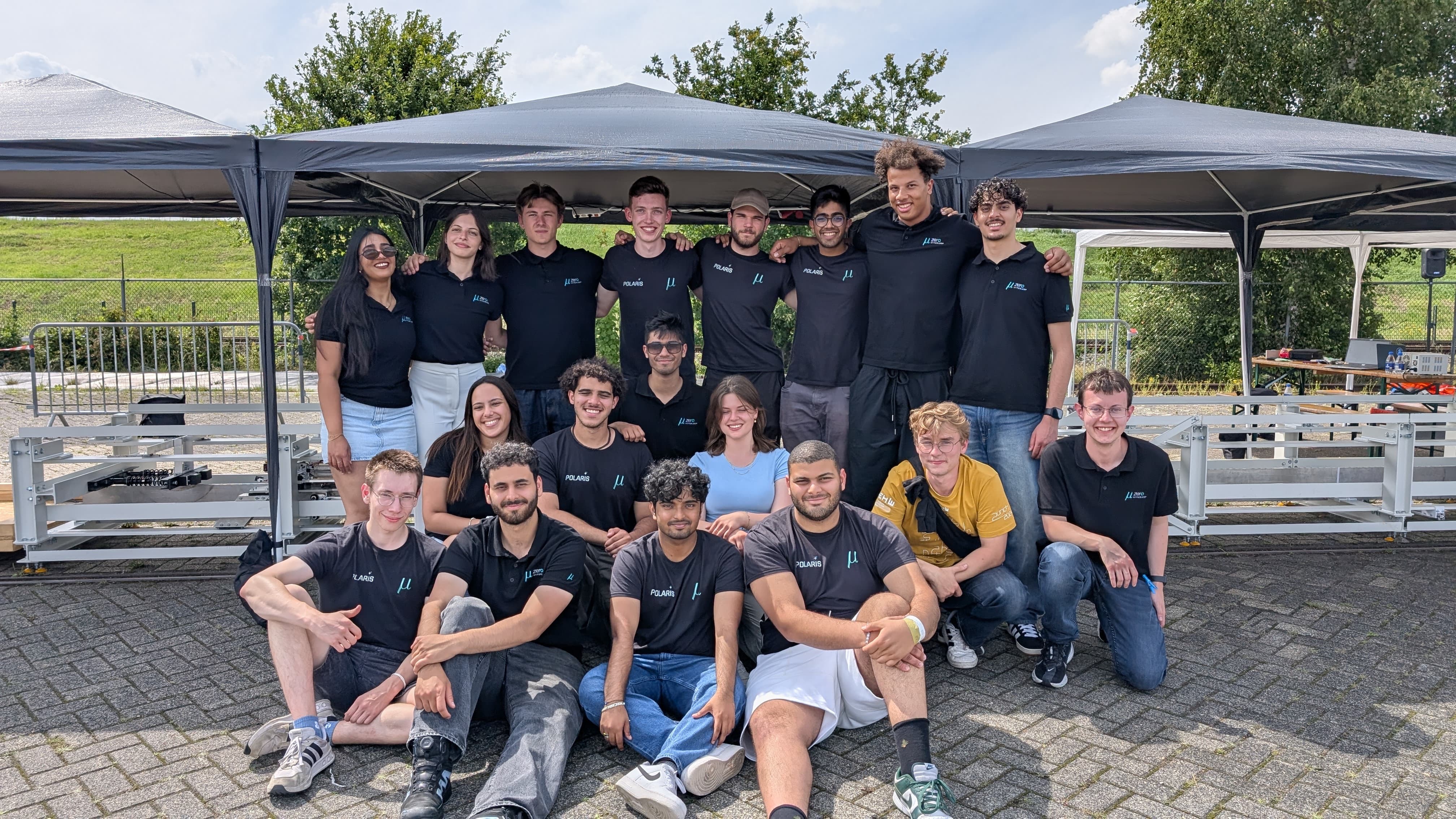 μzero team at European Hyperloop Week